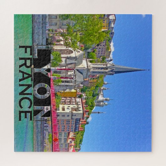 Lyon Legpuzzel (Horizontaal)