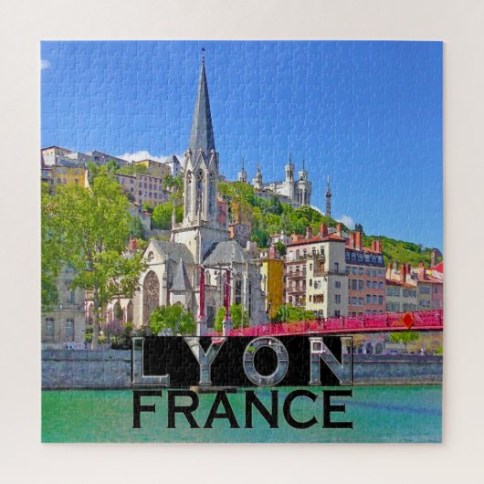 Lyon Legpuzzel (Verticaal)