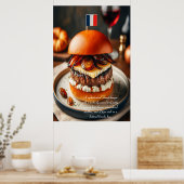 Lyon Luxe Burger 24x36 Poster (Keuken)