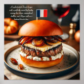 Lyon Luxe Burger Poster (Voorkant)