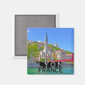 Lyon Magneet (Voorkant / Achterkant)