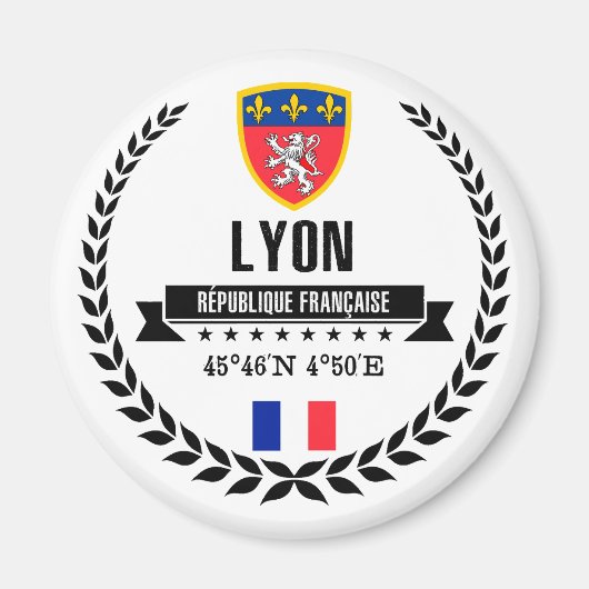 Lyon Magneet (Voorkant)