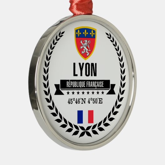Lyon Metalen Ornament (Rechts)