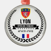 Lyon Metalen Ornament (Voorkant)