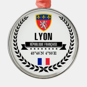 Lyon Metalen Ornament