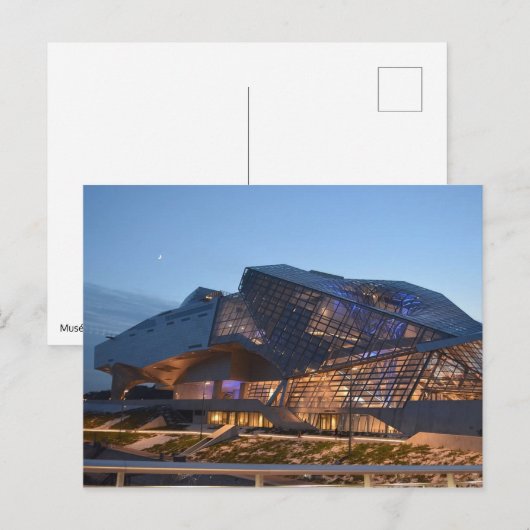 Lyon Musée des Confluences Briefkaart (Voorkant / Achterkant)