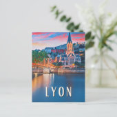 Lyon Photo Vintage Briefkaart (Staand voorkant)