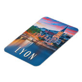 Lyon Photo Vintage Magneet (Linkerzijde)