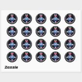Lyon Ronde Sticker (Vel)