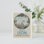 Lyon  schilderij Frankrijk Briefkaart (Staand voorkant)