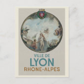 Lyon  schilderij Frankrijk Briefkaart (Voorkant)