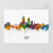 Lyon SKYLINE Briefkaart (Voorkant)