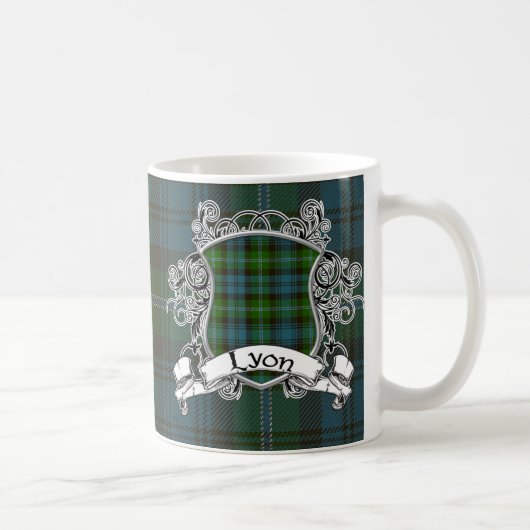 Lyon Tartan Shield Koffiemok (Rechts)