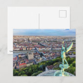 Lyon vue de Fourvière Briefkaart (Voorkant / Achterkant)