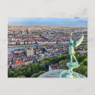 Lyon vue de Fourvière Briefkaart