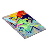 Lyonel Feininger Bicycle Race Notitieboek (Rechterzijde)