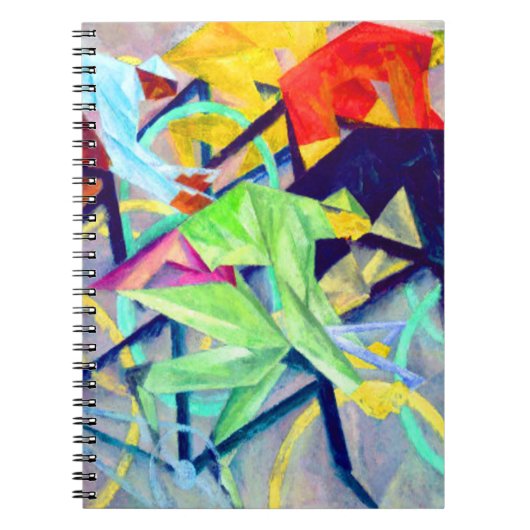 Lyonel Feininger Bicycle Race Notitieboek (Voorkant)