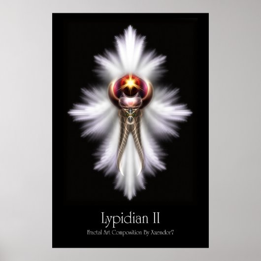 Lypidian II Fractal Art M2 Archival Poster (Voorkant)