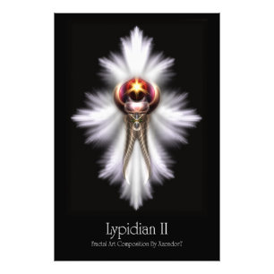 Lypidian II Fractal Art M2 Fotoafdrukken Foto Afdruk