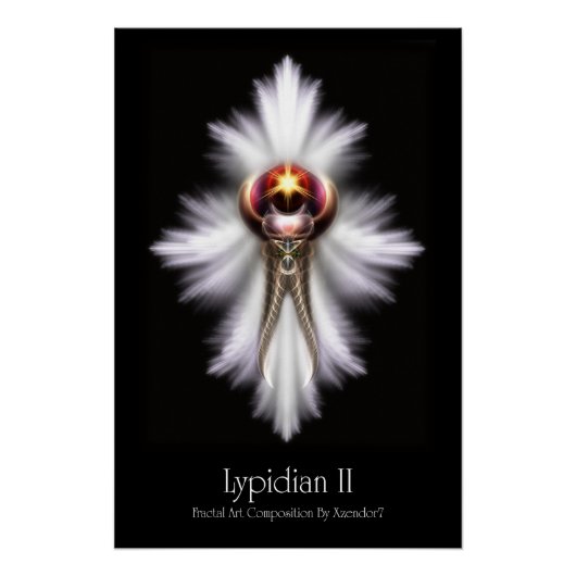 Lypidian II Fractal Art M2 Perfect Poster (Voorkant)