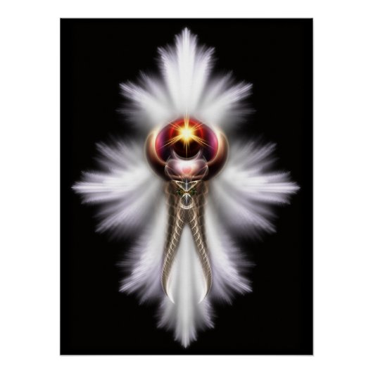 Lypidian II Fractal Art Perfect Poster (Voorkant)