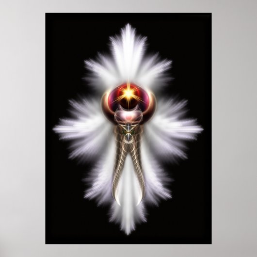 Lypidian II Fractal Art Wall Poster (Voorkant)