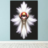 Lypidian II Fractal Art Wrapped Canvas Print (Insitu (Houten vloer))