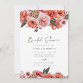 LYRA Bohemian Herfst Bloemen Vrijgezellenfeest Kaart (Voorkant)