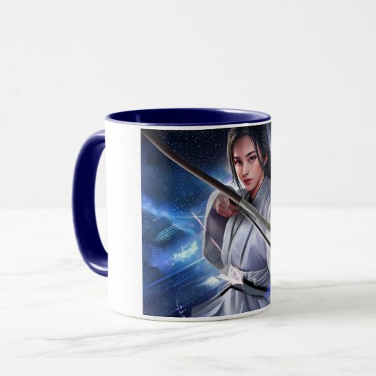 Lyra Centauri Mug Mok (Voorkant links)