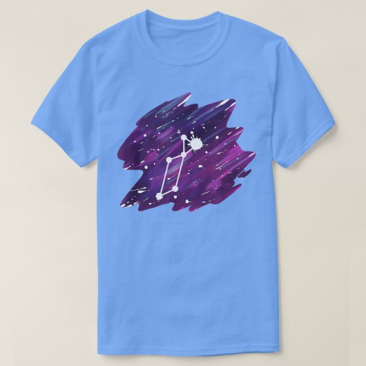 Lyra Constellation Astronomer and Natuur Lover T-shirt (Design voorkant)