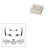 Lyra de kat rubberstempel (Gestempeld)
