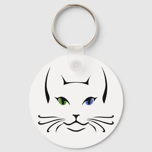 Lyra de kat sleutelhanger (Voorkant)