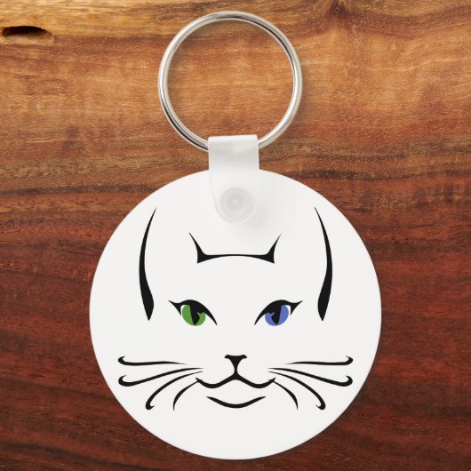Lyra de kat sleutelhanger (Achterkant)