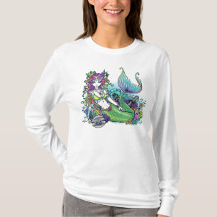 "Lyra" Rainbow Zee Scape Mermaid Shirt