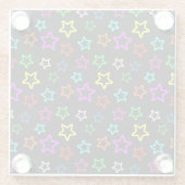 Lyrae Glazen Onderzetter (Achterkant)