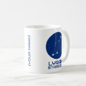 Lyran Starseed Mok – Lyra Sterrenbeeld Ontwerp (Voorkant rechts)