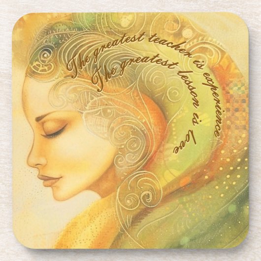Lyra's Brew Hard plastic coaster Bier Onderzetter (Voorkant)