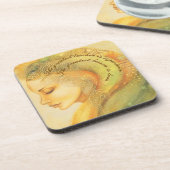 Lyra's Brew Harde plastic onderzetter (Linkerzijde)