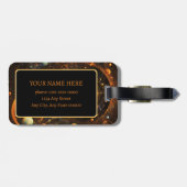 Lyra's Reverie Bagagelabel (Achterkant horizontaal)