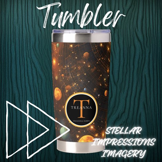 Lyra's Reverie Geïsoleerde Drinkbeker