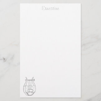 Lyre-kantoorbenodigdheden - gepersonaliseerd briefpapier