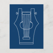 Lyre (lyra) - Oude Grieks instrument Briefkaart (Voorkant)