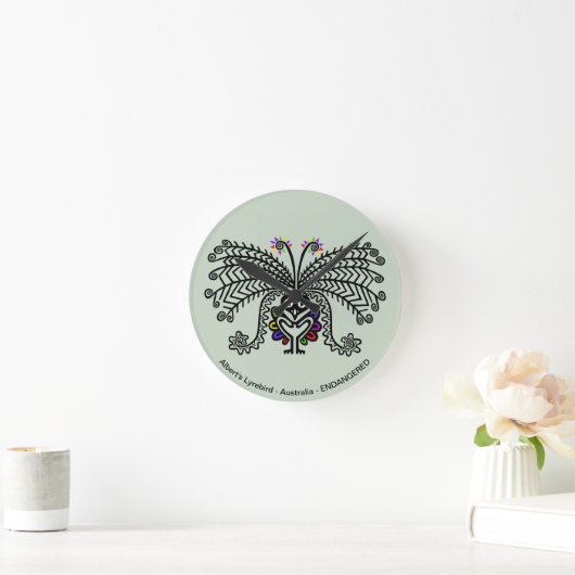 Lyrebird - ronde klok (Huis)