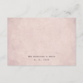 Lyric & Lore Graduation Gift Enclosure Insert Card (Achterkant)