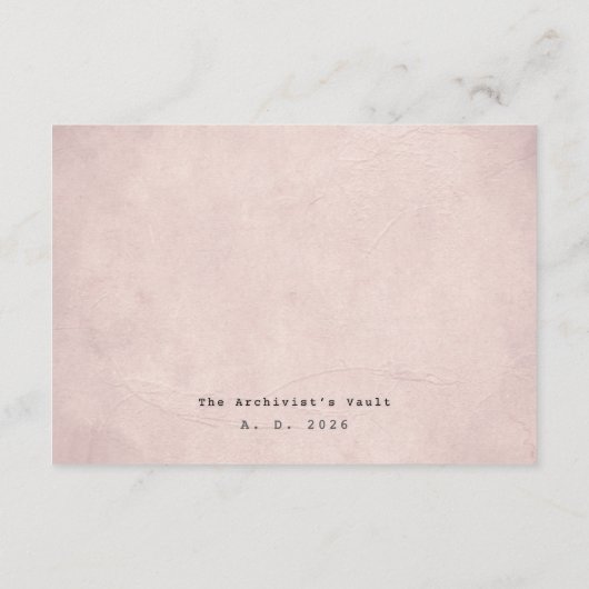 Lyric & Lore Graduation Gift Enclosure Insert Card (Achterkant)