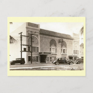 Lyric Movie Theater, Stuart, Florida  Briefkaart