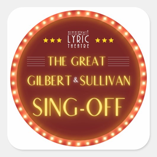 Lyric Theatre 2025 - Sticker (Voorkant)