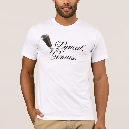 Lyrical Genius T-shirt (Voorkant)