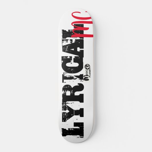 LYRICAL MC / TST Skateboard (Voorkant)