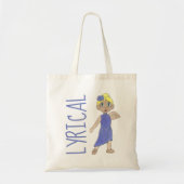 LYRICAL Modern Dance Teacher Choreografe Overwegin Tote Bag (Voorkant)